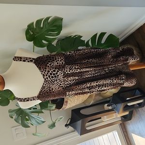 Leopard Babydoll Dress
